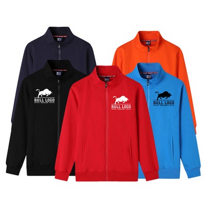 Full Zip Cotton Warm Jacket